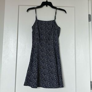 Blue & white sundress